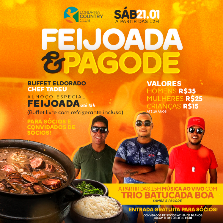 FEIJOADA E PAGODE